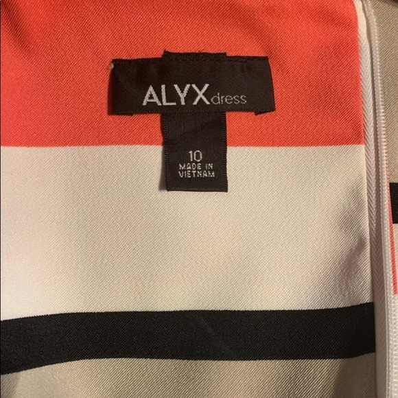 Beautful ALYX Multi Color Stripe Dress - Picture 5 of 6